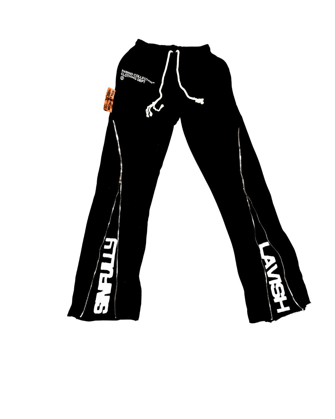 Delavish® Zip-Flare Lavish Sweatpants