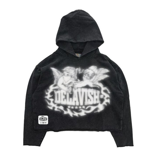 Delavish  Angel Of War Hoodie