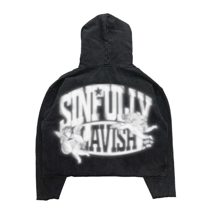Delavish  Angel Of War Hoodie