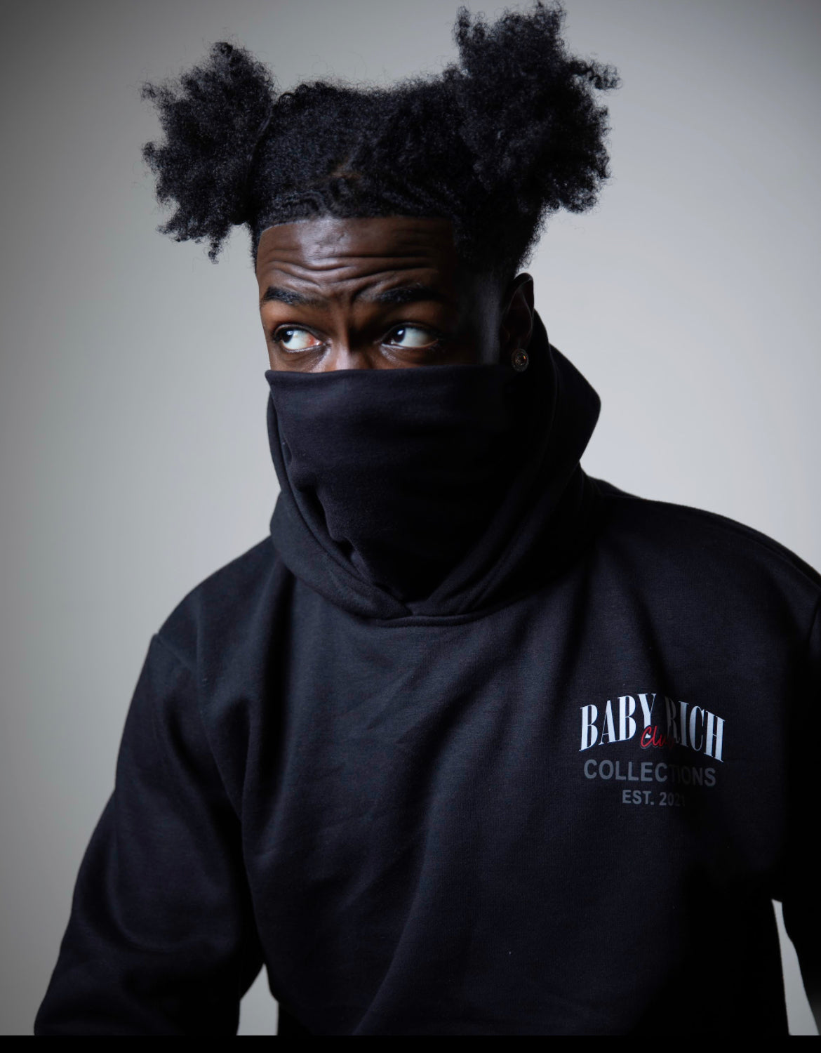 Baby Rich Club Ski-Mask Hoodies Set