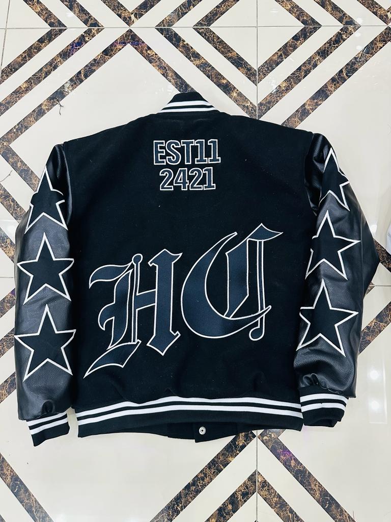 Collections X Baby Rich Club Varsity Jacket