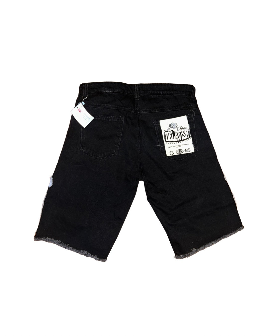 Delavish®  x Collections® Bone Denim Jorts